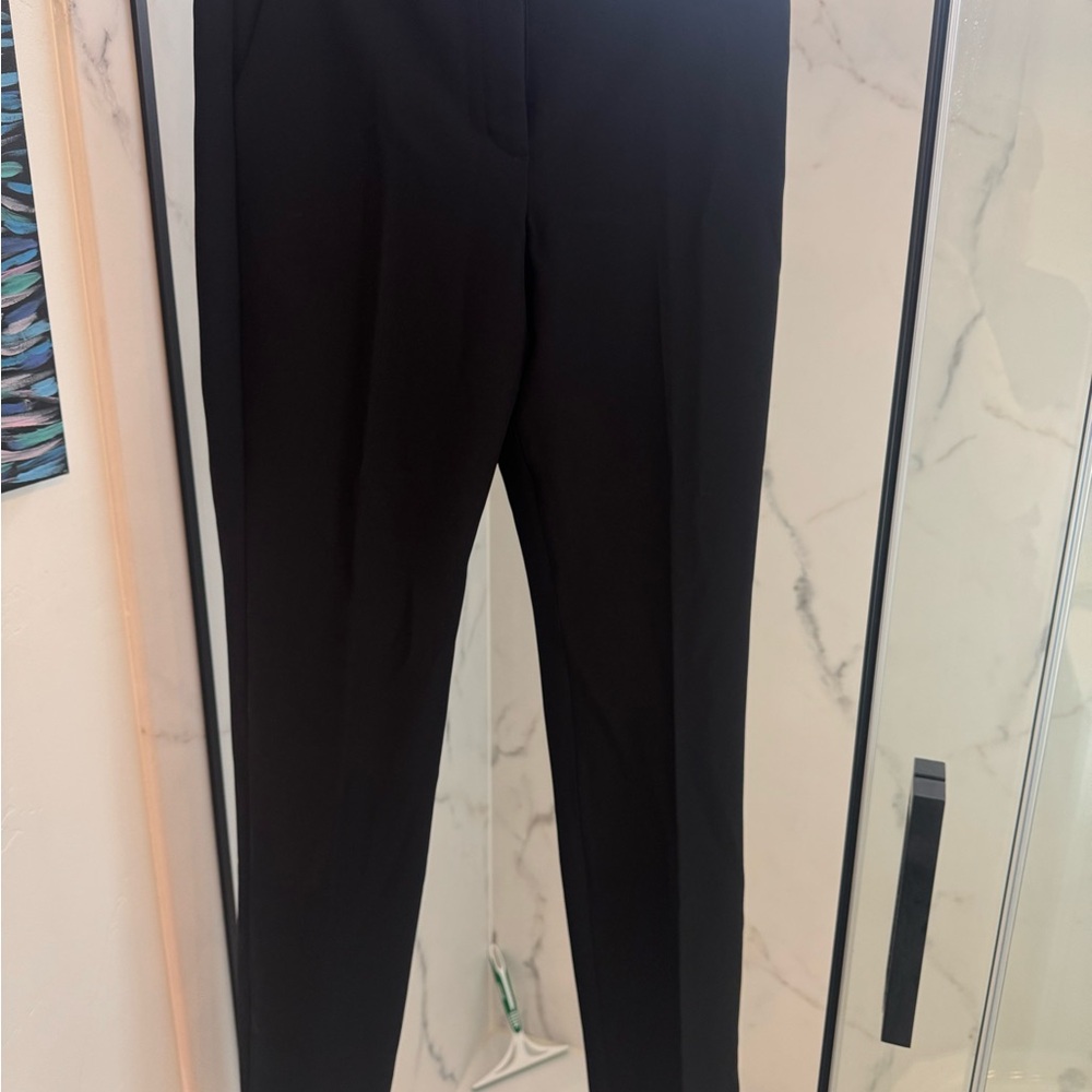 Black Express Editor Boot Mid Rise dress pants